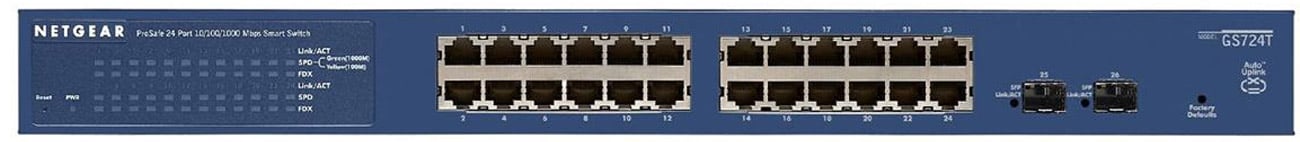 Switch Netgear 26p GS724T funkcje