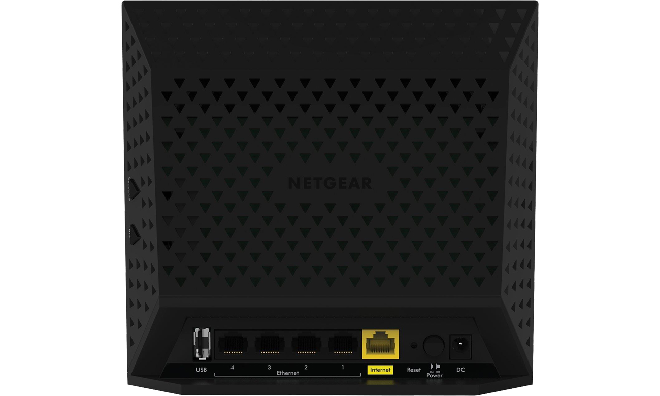 Netgear R6100 złącza