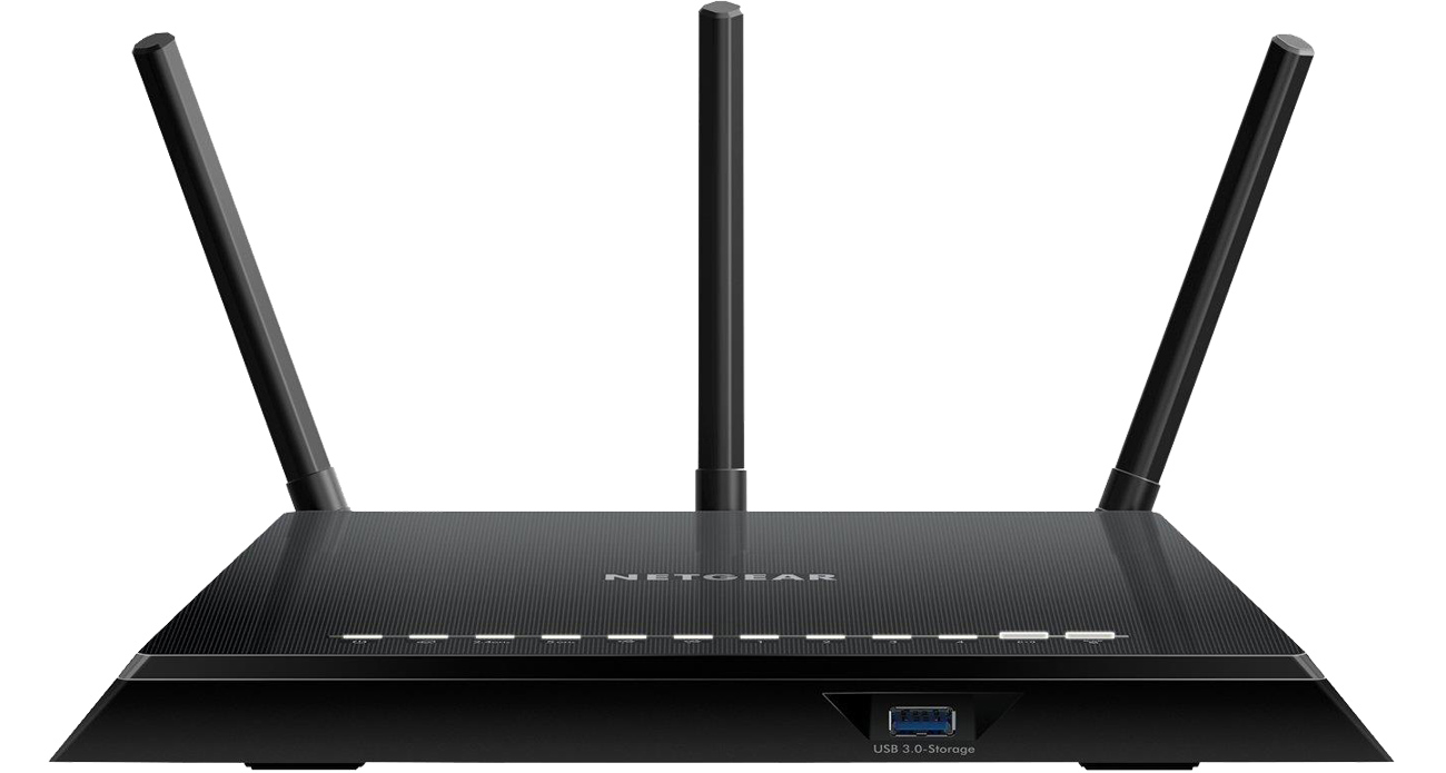 Netgear R6400 widok od przodu USB 3.0