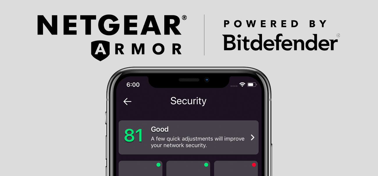 NETGEAR Armor z Bitdefender Total Security 2019