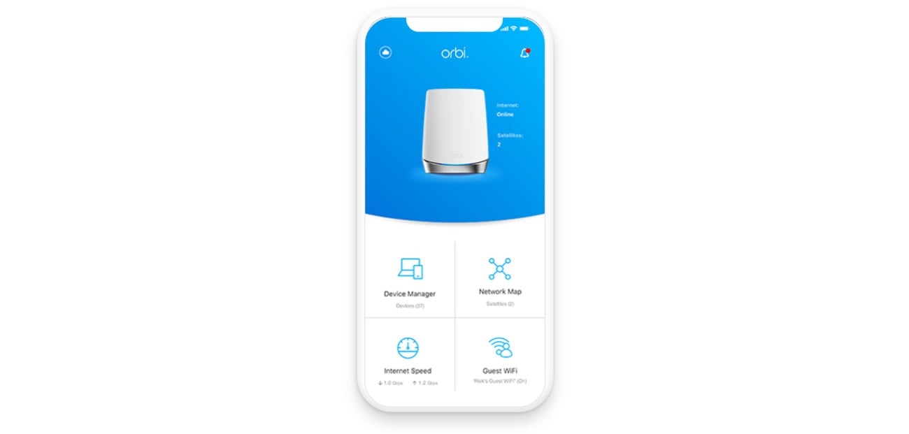 System Mesh Wi-Fi Netgear Orbi WiFi 6 RBK752