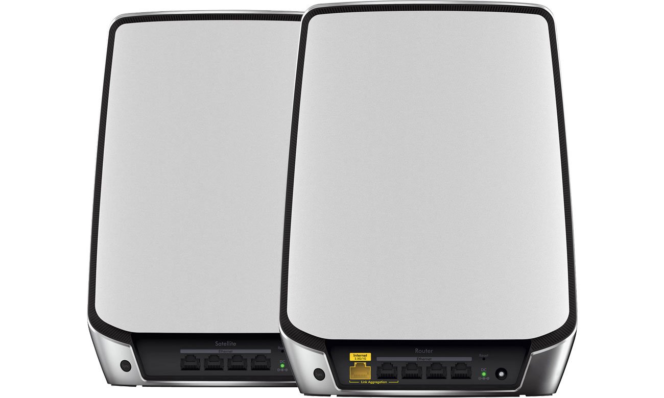 Netgear Orbi RBK852 - Router, satelita - złącza