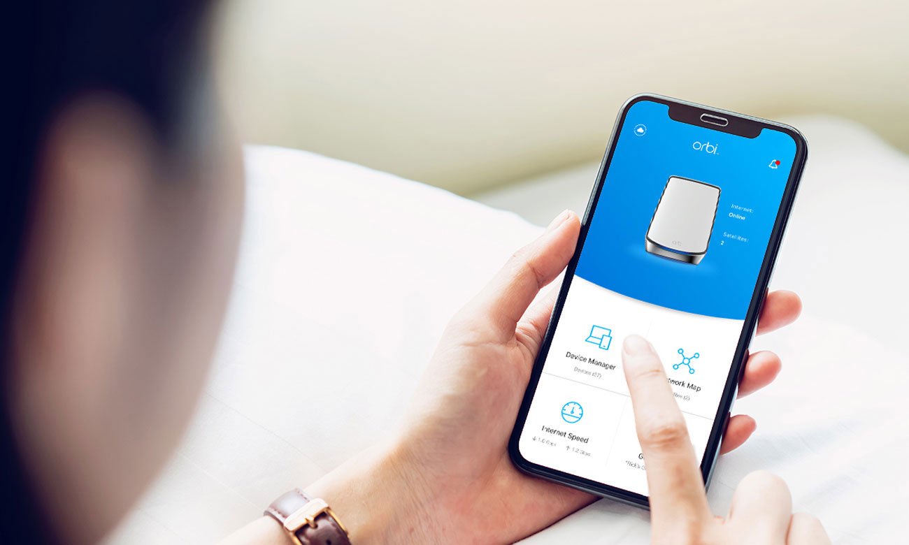 Netgear Orbi RBK853 - Aplikacja