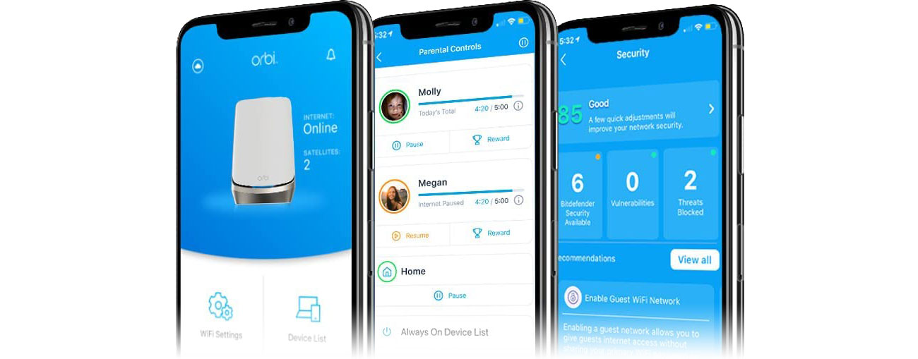 Netgear Orbi aplikacja mobilna