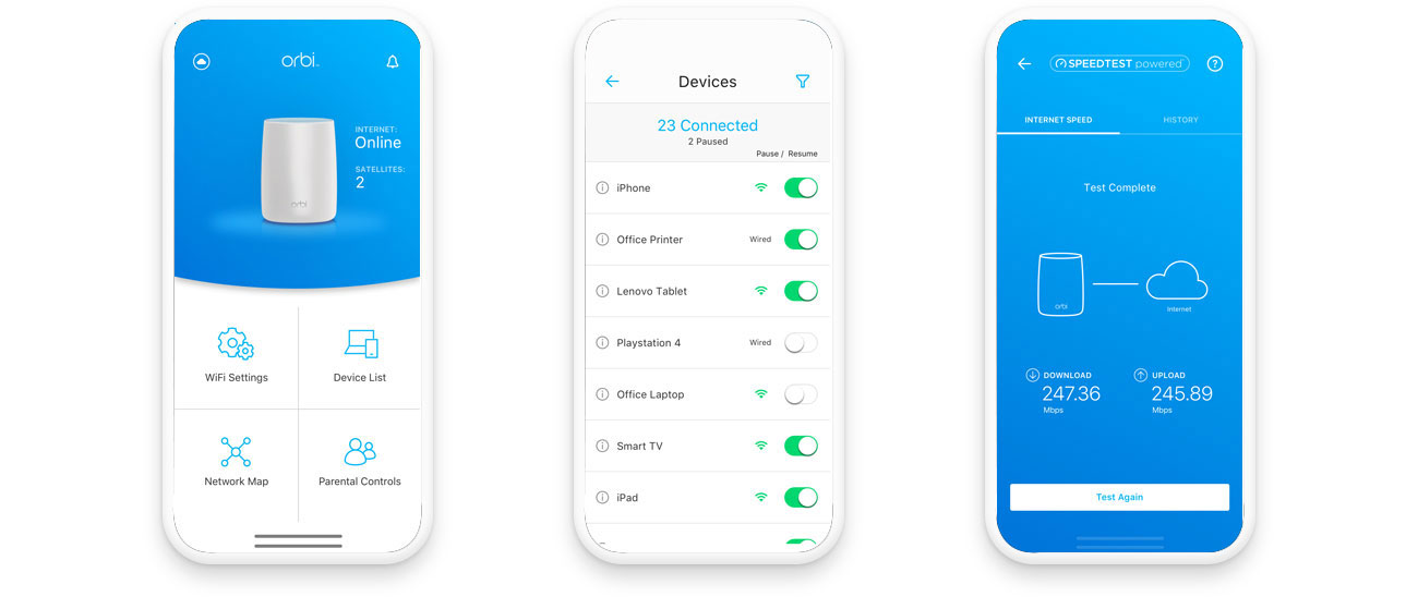 Netgear Orbi WiFi Router - Aplikacja Orbi