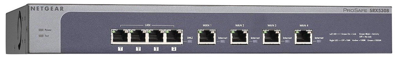 Firewall Netgear SRX5308 łatwaobsługa