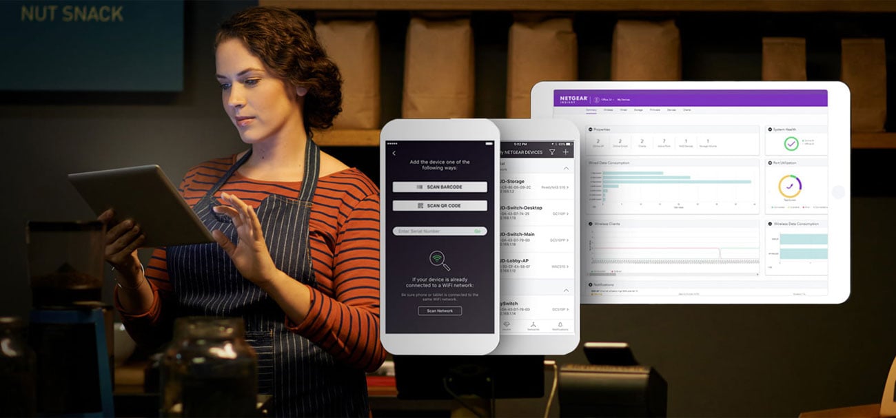Aplikacja Netgear Insight