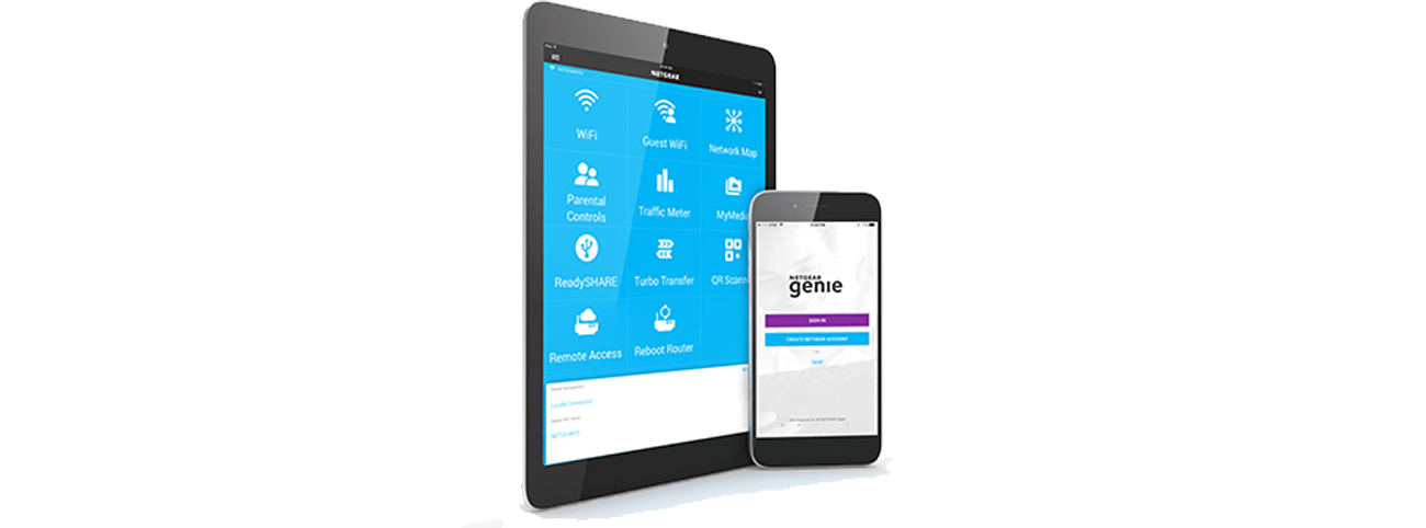 Aplikacja NETGEAR genie