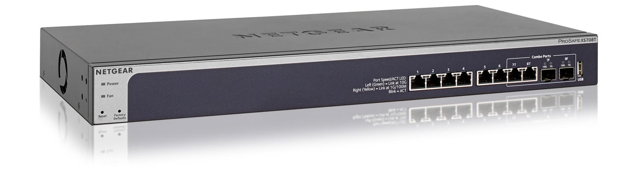 Przełącznik Netgear 8p XS708T