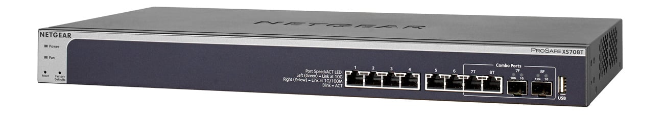 Przełącznik Netgear 8p XS708T