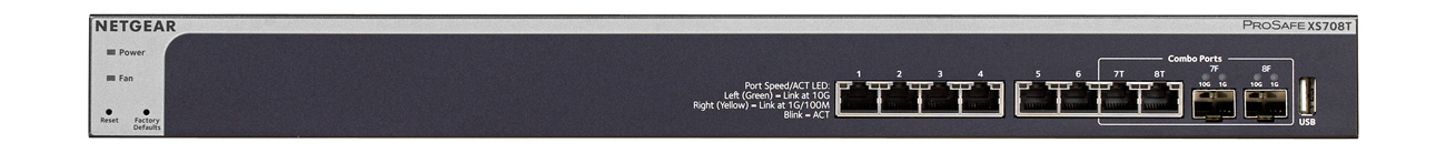 Przełącznik Netgear 8p XS708T