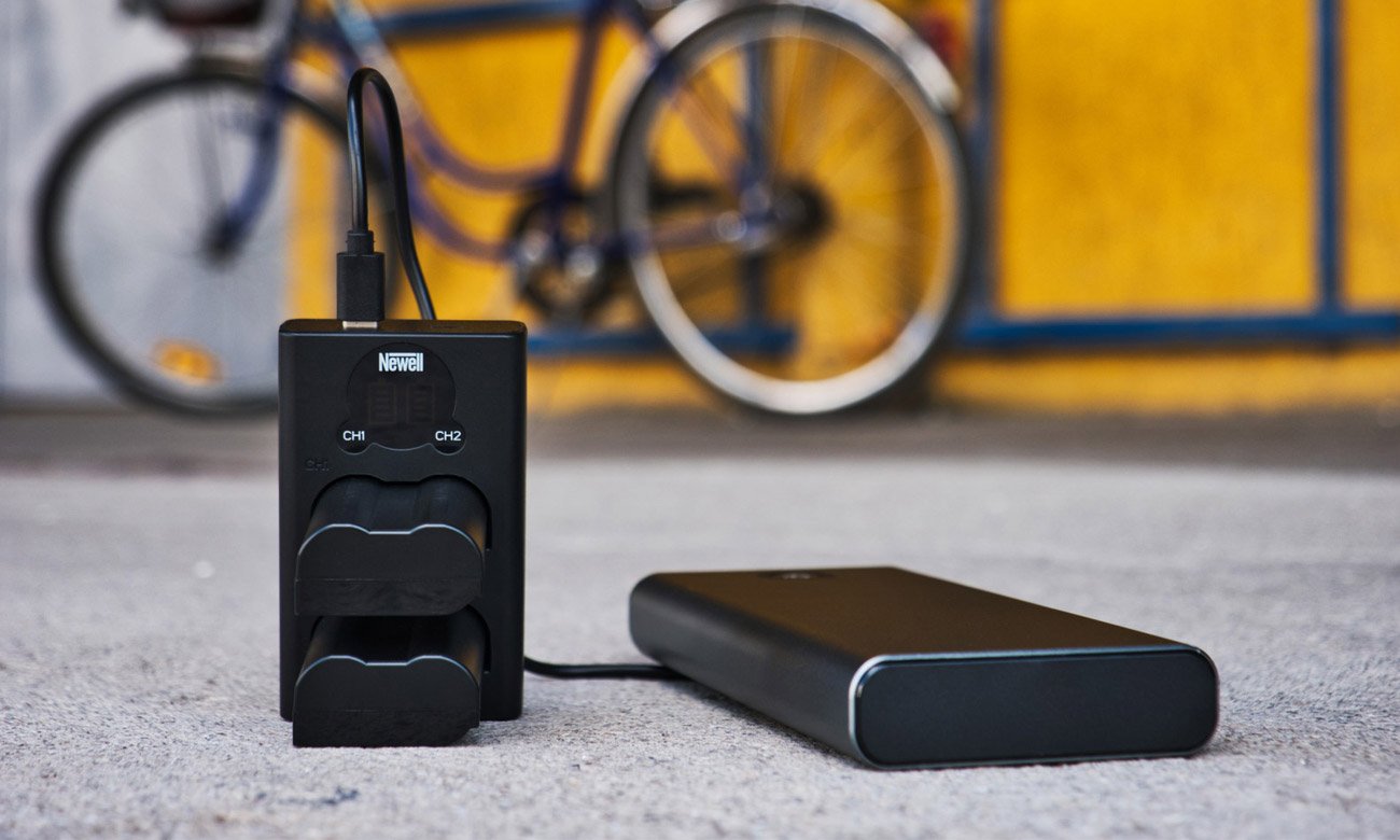 Ładowarka Newell Dual-USB-C do akumulatorów EN-EL14