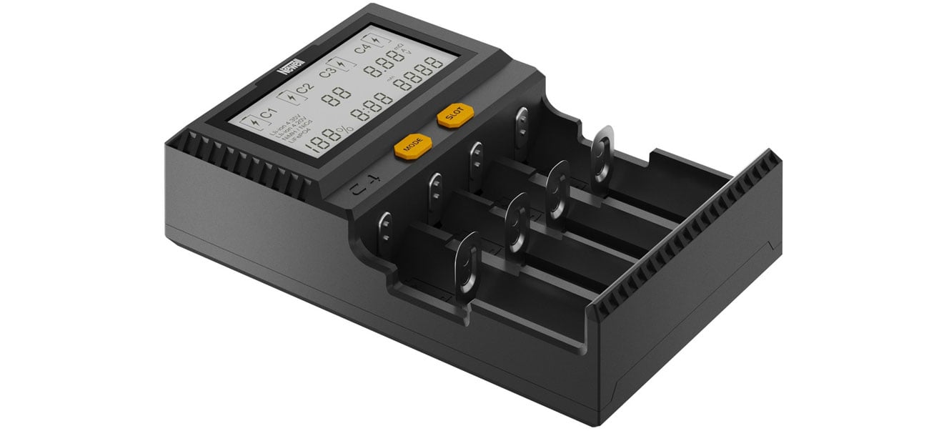 Ładowarka Newell Smart C4 Supra do akumulatorów NiMH/Li-Ion