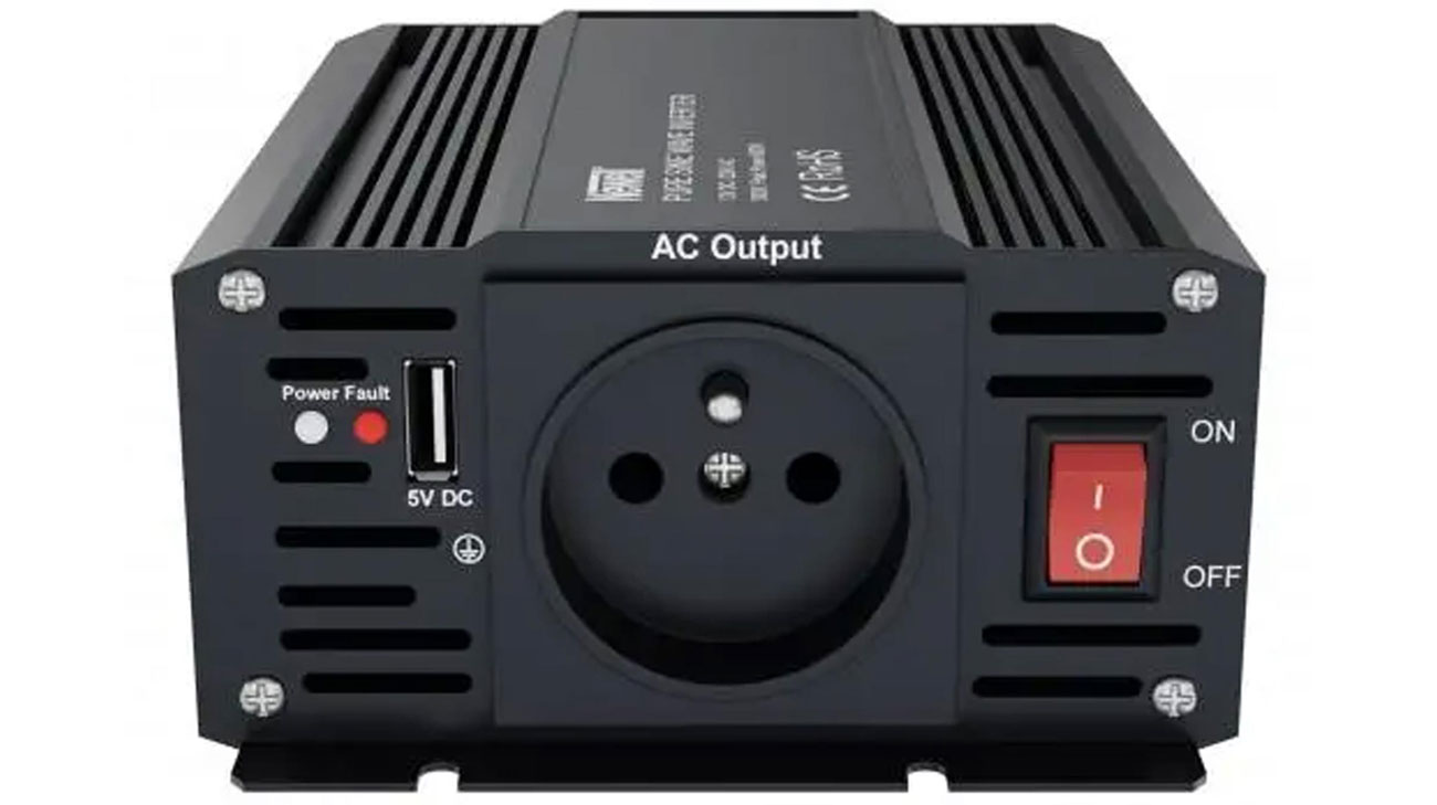 Newell Przetwornica napięcia z czystą sinusoidą 12V/230V/300W