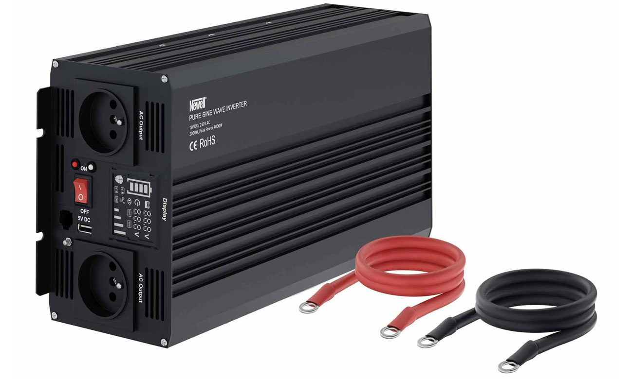 Newell Przetwornica napięcia z czystą sinusoidą 12V/230V/2000W