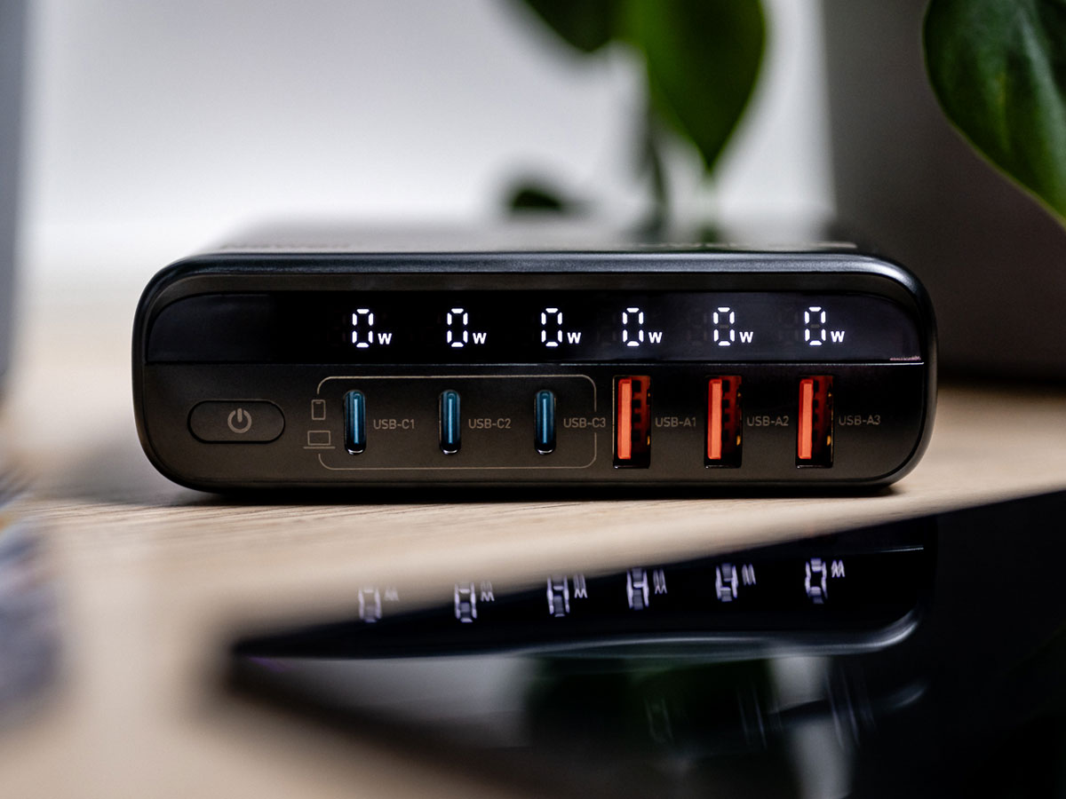 Newell Ładowarka sieciowa z zestawem adapterów GaN Tech T-power 140