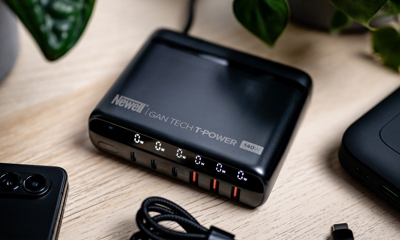 Newell Ładowarka sieciowa z zestawem adapterów GaN Tech T-power 140