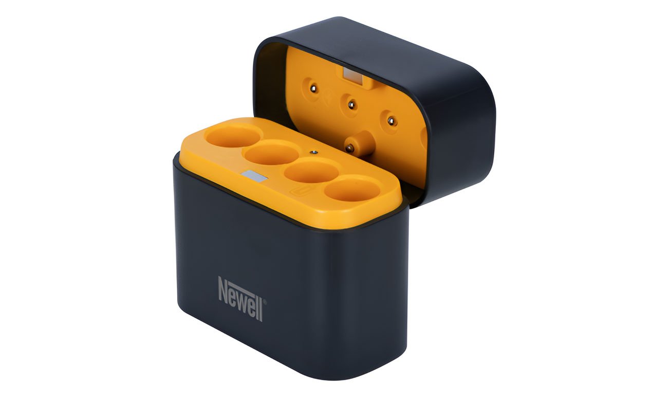 Newell Ładowarkado akumulatorów Li-ion + 4 akumulatory AA 2200 mAh