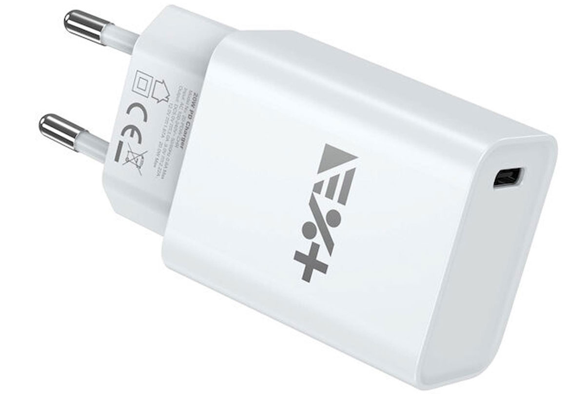 Ładowarka sieciowa NEXT ONE 20W PD 1xUSB-C white