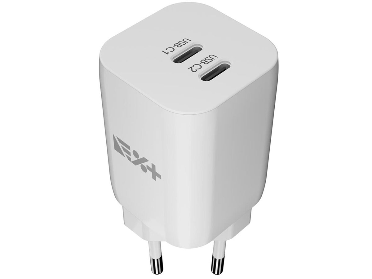 Ładowarka sieciowa NEXT ONE Fast 35W GaN 2xUSB-C white