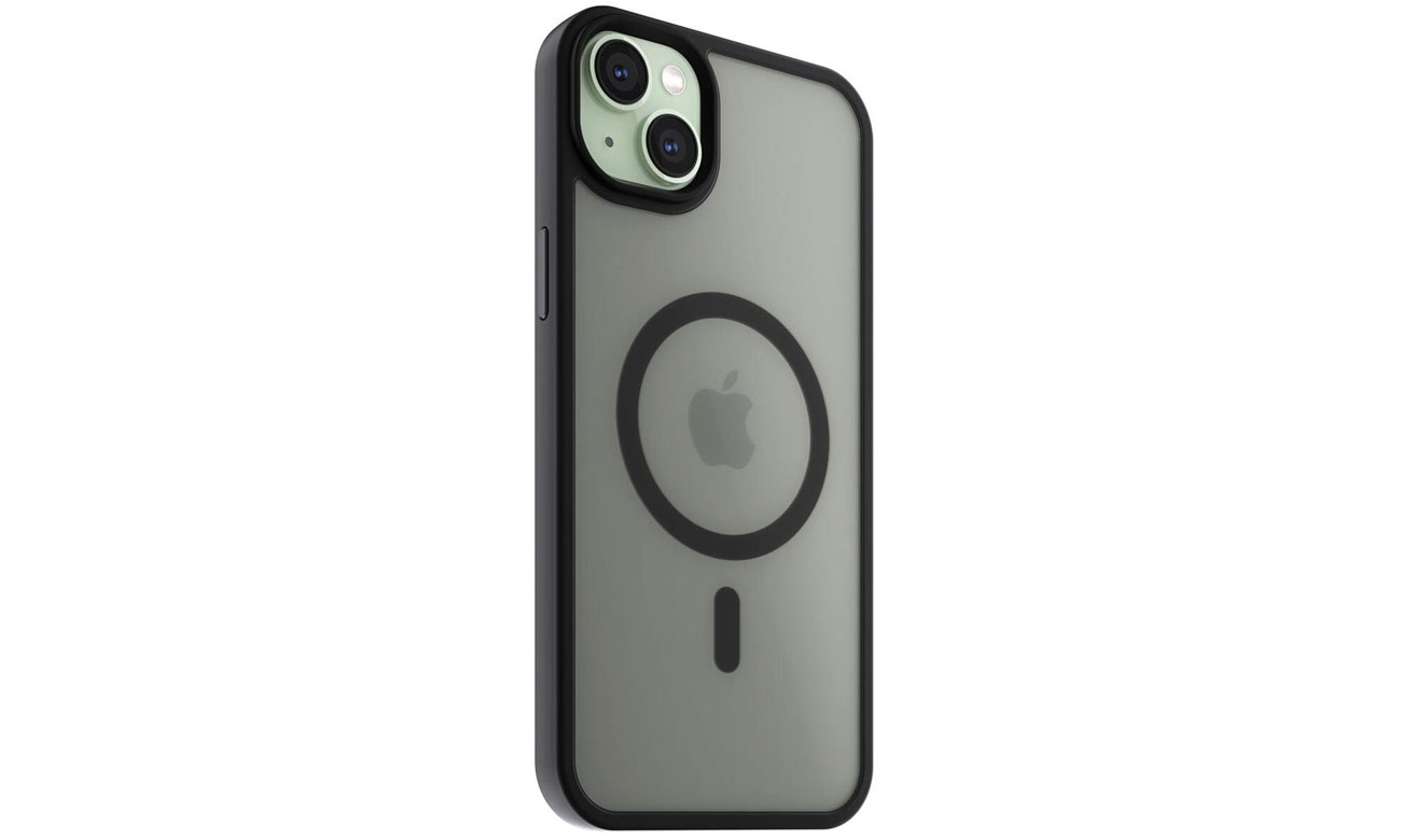 Etui NEXT ONE Mist Shield MagSafe iPhone 15 Plus black