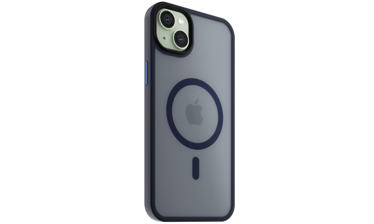 Etui NEXT ONE Mist Shield MagSafe iPhone 15 Plus midnight blue