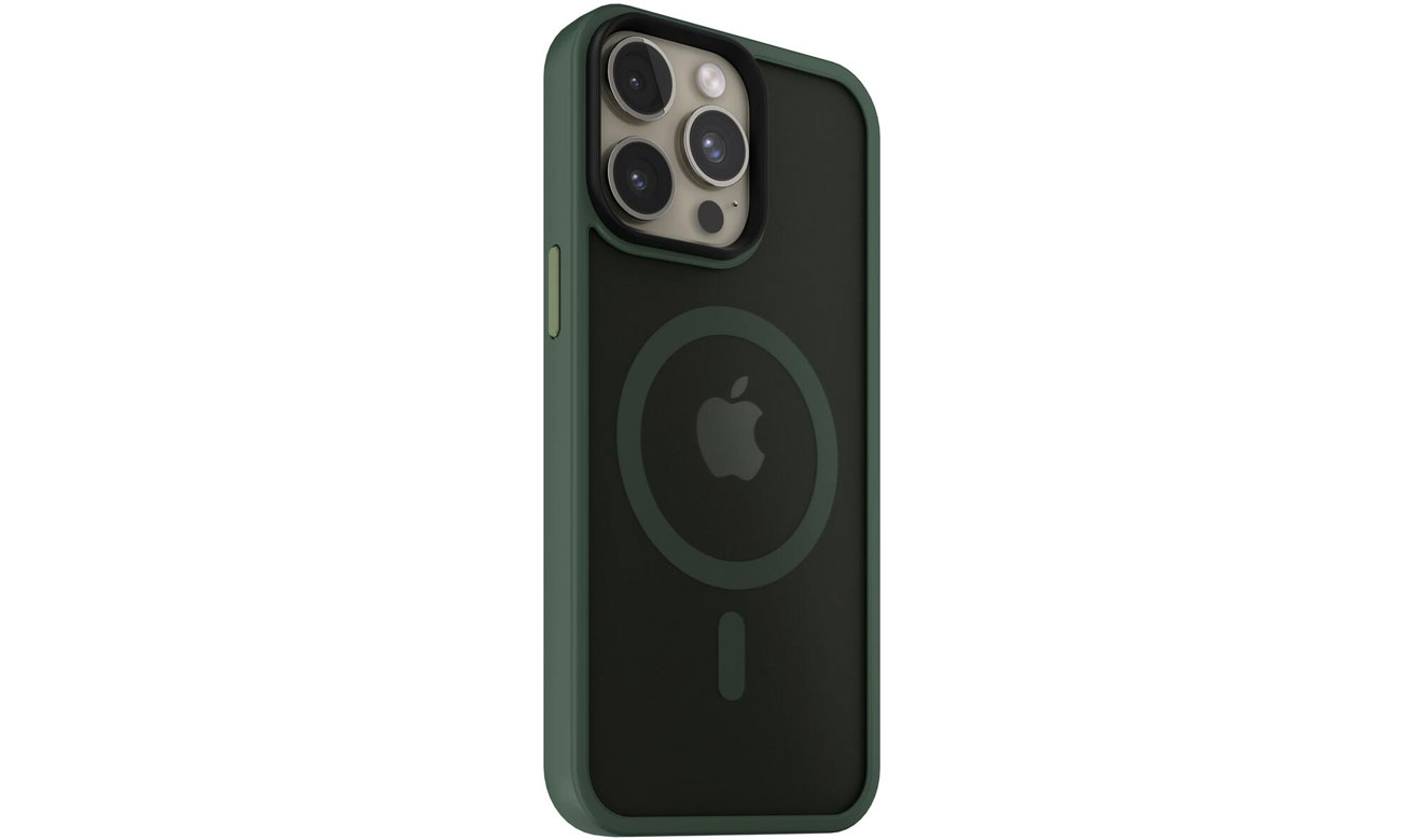 Etui NEXT ONE Mist Shield MagSafe iPhone 15 Pro pistachio