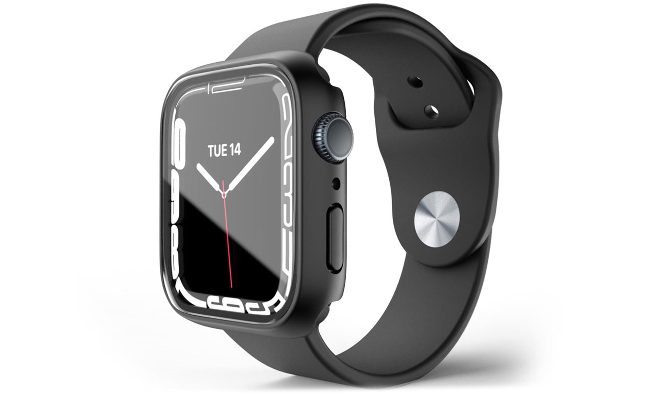 Etui ochronne NEXT ONE Shield Apple Watch 45 mm black