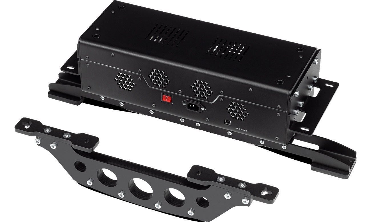 Platforma ruchu Next Level Racing Motion Plus - Widok od przodu pod kątem