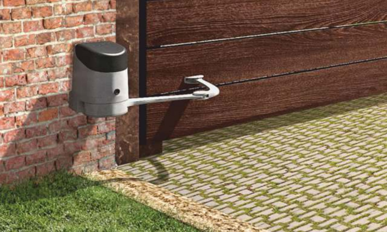 Zestaw do bramy skrzydłowej Nice Wingo 3524 HS ERA ONE - Grafika lifestyle