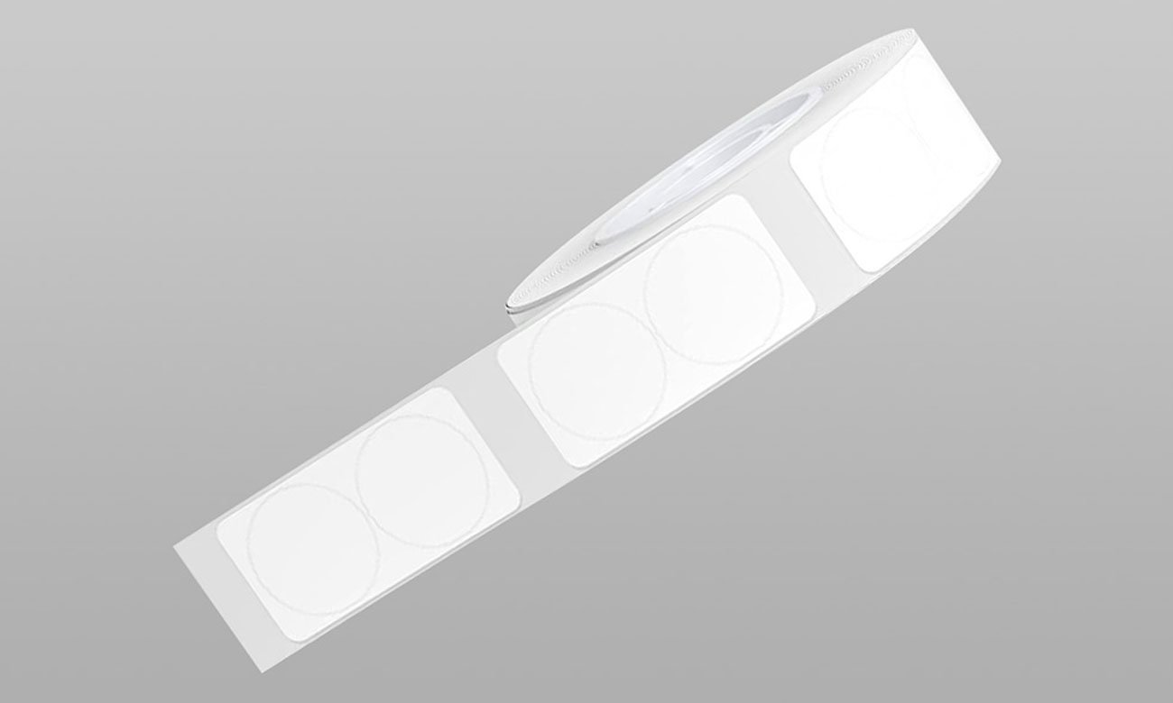 Etykiety termiczne NIIMBOT naklejki 14x28 mm 220 szt. białe okrągłe