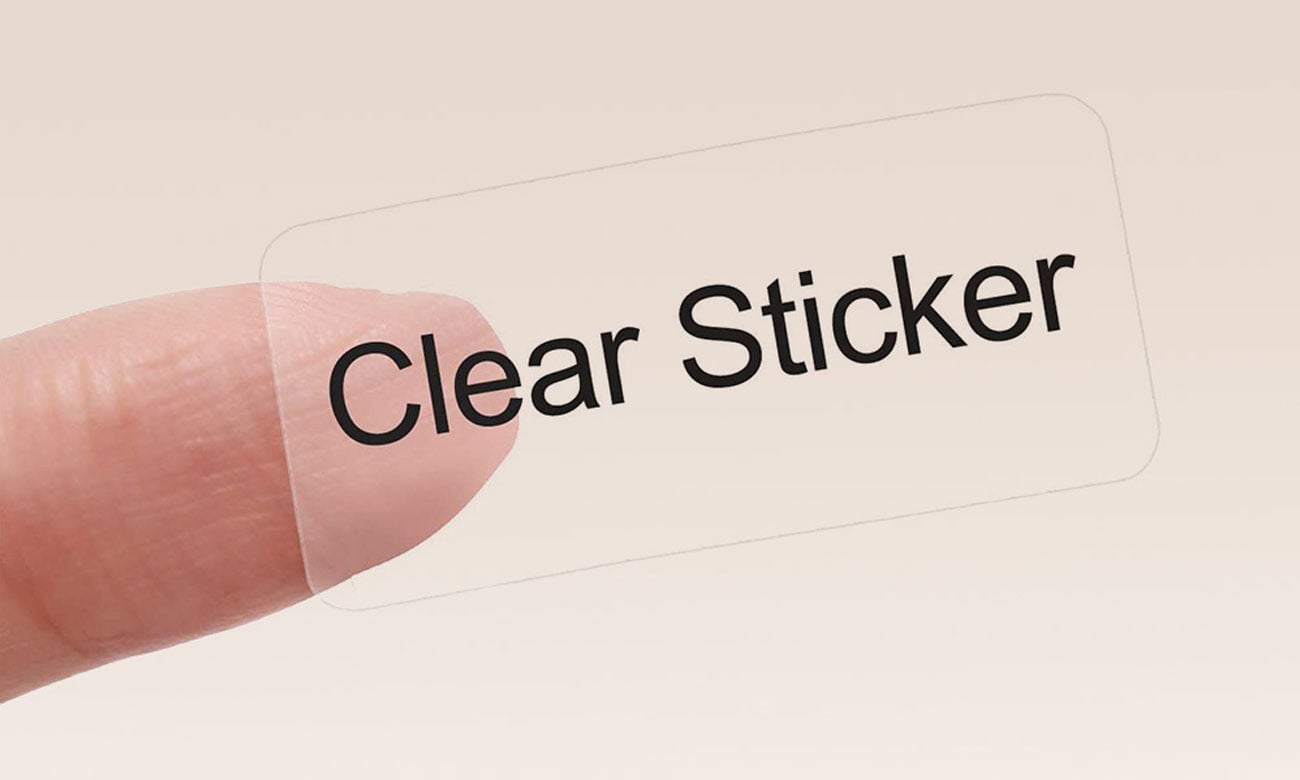 Naklejki termiczne NIIMBOT 12x24 mm 230 szt. przezroczyste