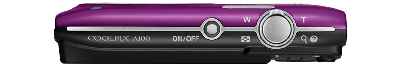 Nikon Coolpix A100 fioletowy z ornamentem