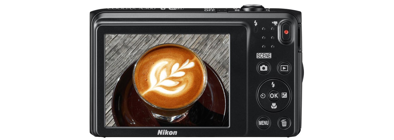 Aparat kompaktowy Nikon Coolpix A300 ekran LCD