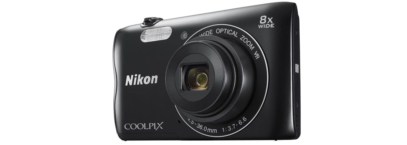 Aparat kompaktowy Nikon Coolpix A300 obiektyw