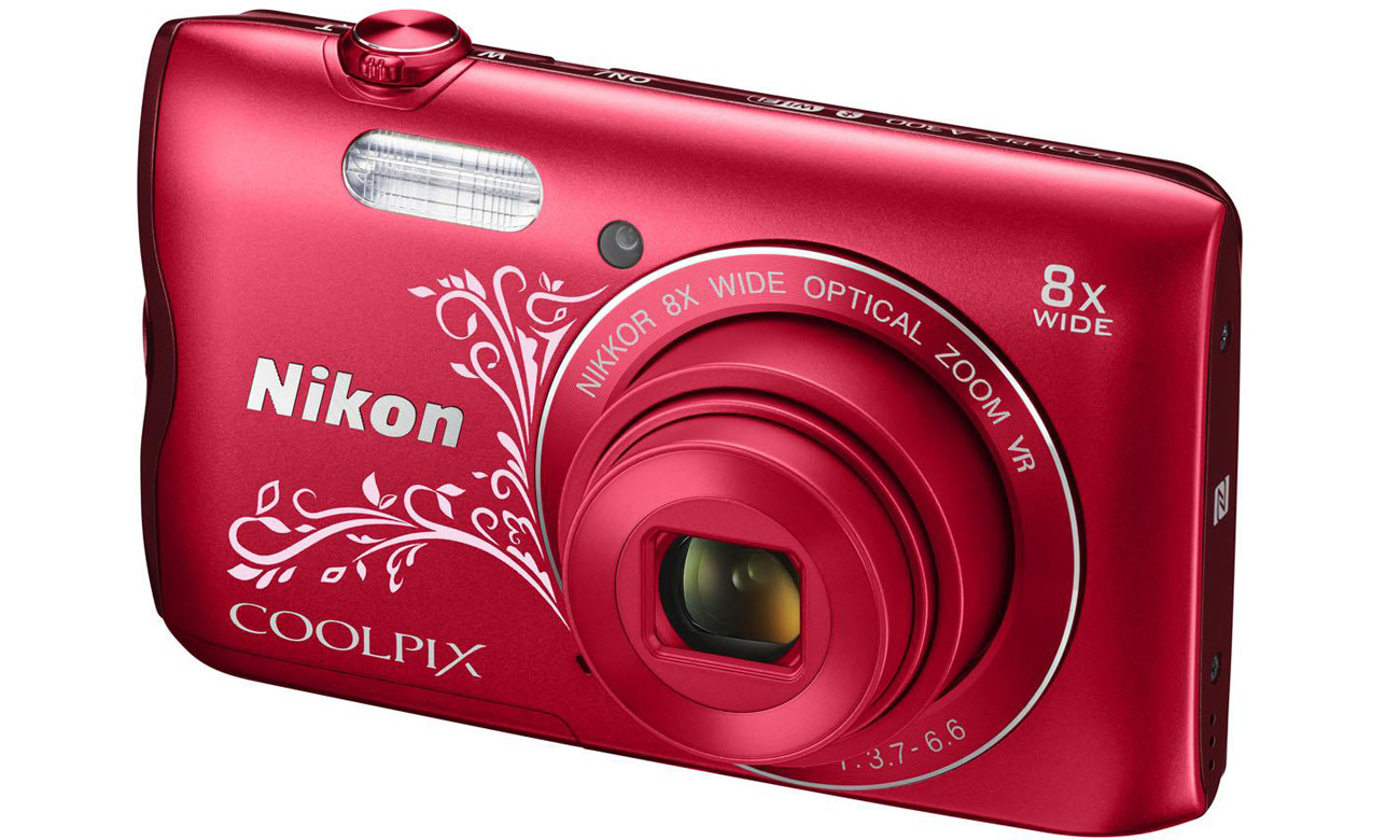 Aparat kompaktowy Nikon Coolpix A300 rzut izometryczny