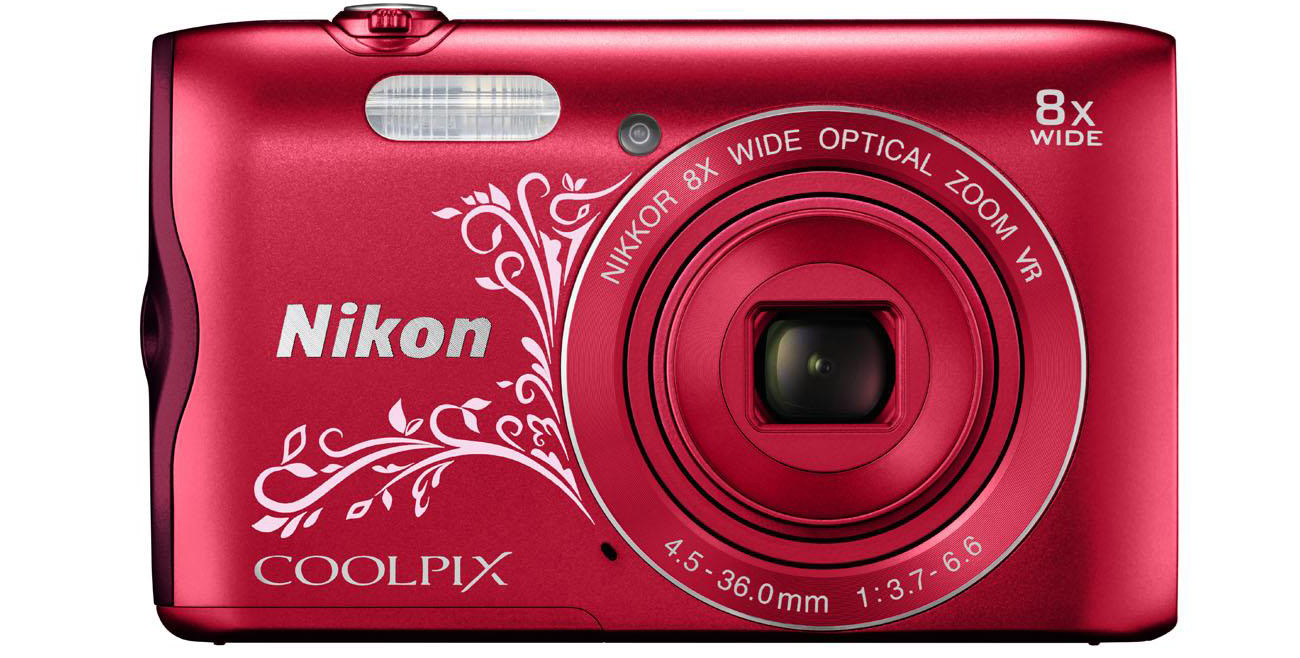 Aparat kompaktowy Nikon Coolpix A300 przód