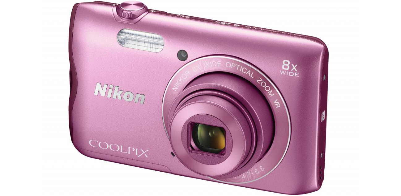 Aparat kompaktowy Nikon Coolpix A300 rzut izometryczny