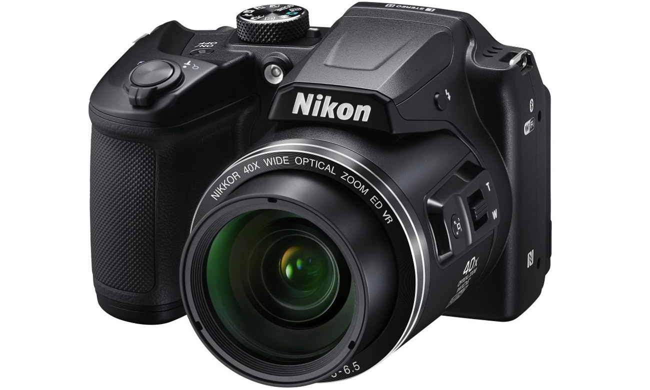 Aparat kompaktowy Nikon Coolpix B500 czarny VNA951E1 Dla miłośników fotografii