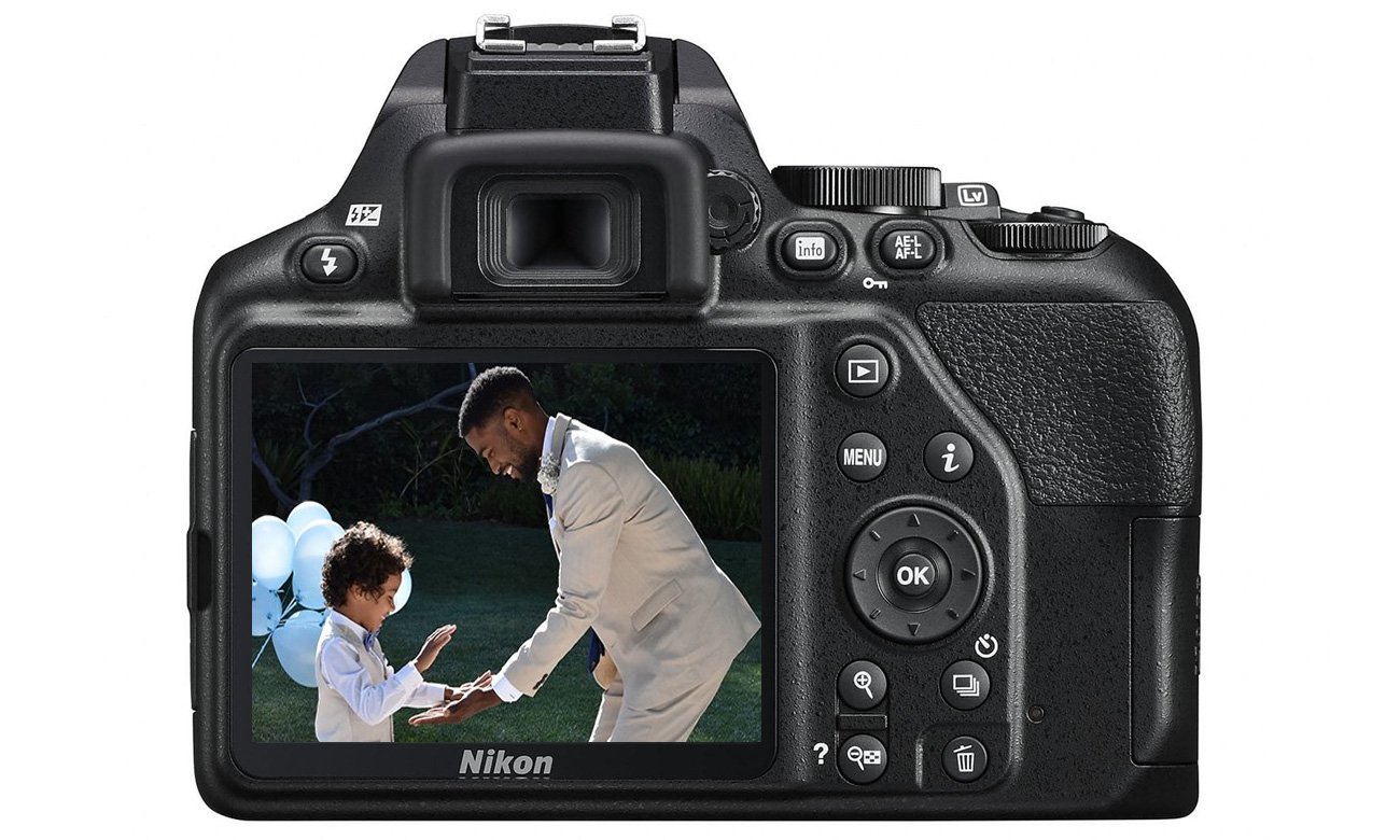 Nikon D3500 Wyświetlacz