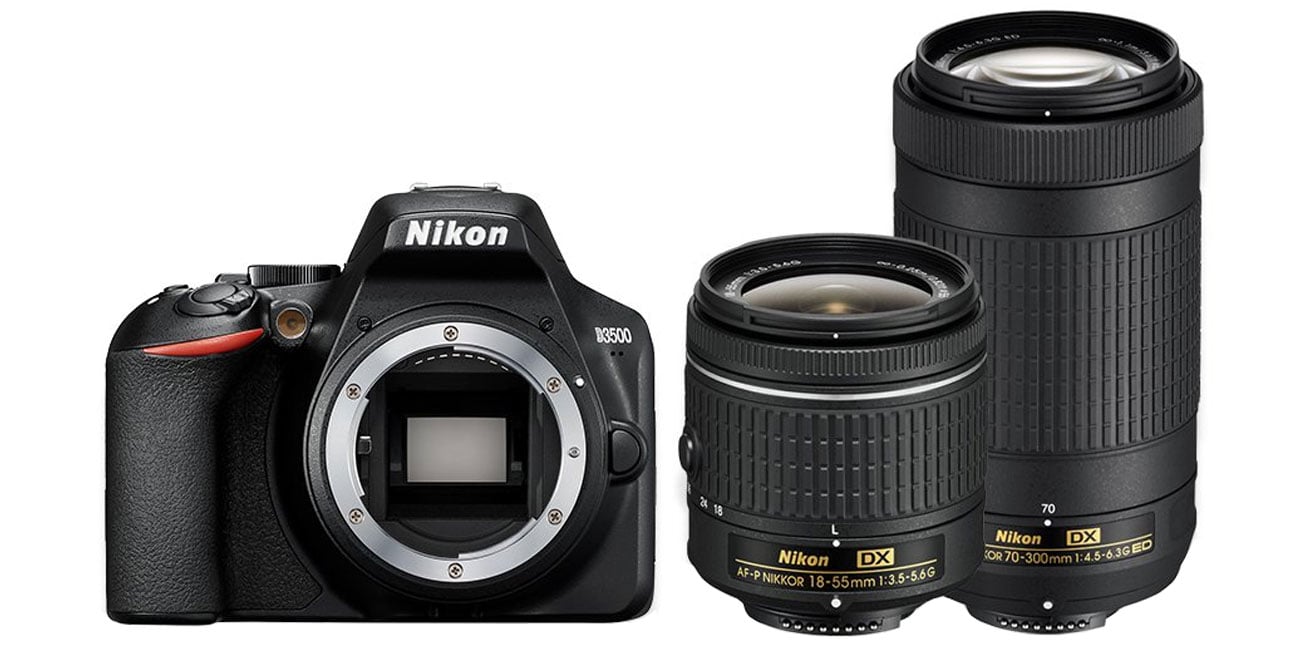 Nikon D3500 Widok Z Góry