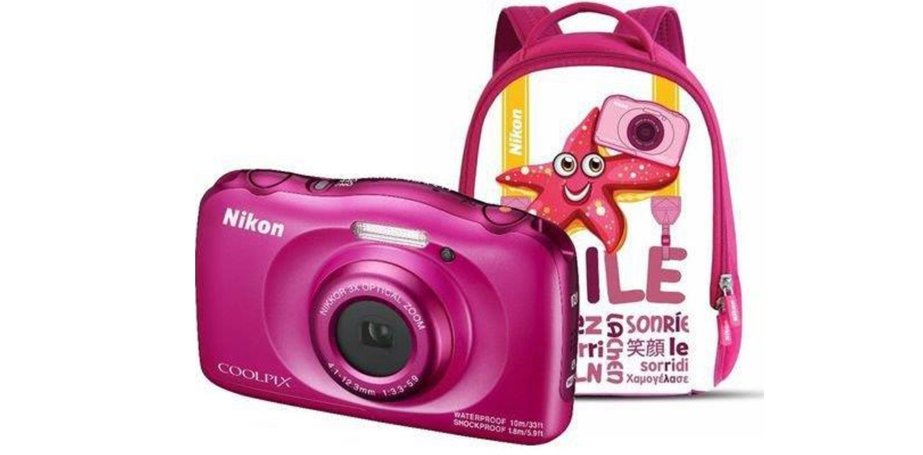 Nikon Coolpix W100 różowy