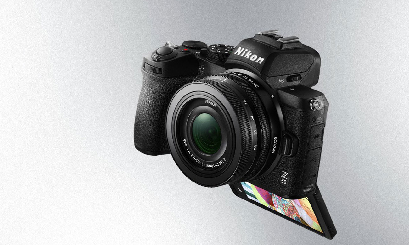Aparat bezlusterkowy Nikon Z 50 Vlogger Kit