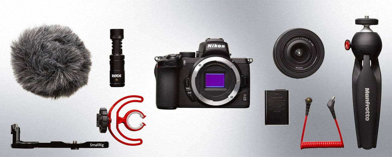 Aparat bezlusterkowy Nikon Z 50 Vlogger Kit