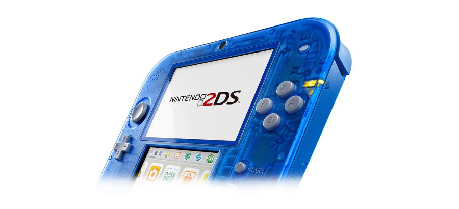 Nintendo newest 2DS in Blue