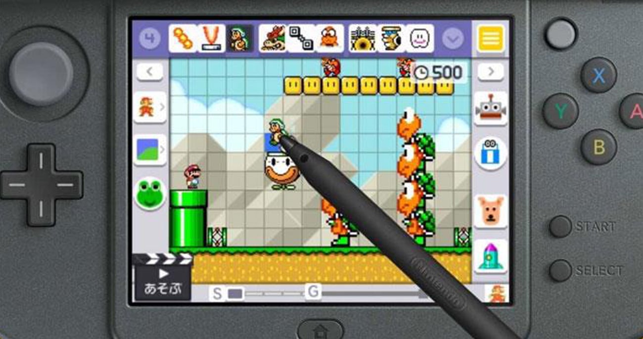 Super Mario Maker for 3DS nintendo