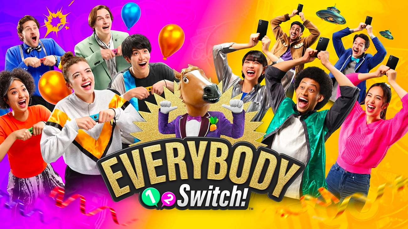 Grafik Key Art aus dem Spiel Everybody 1-2 Switch!