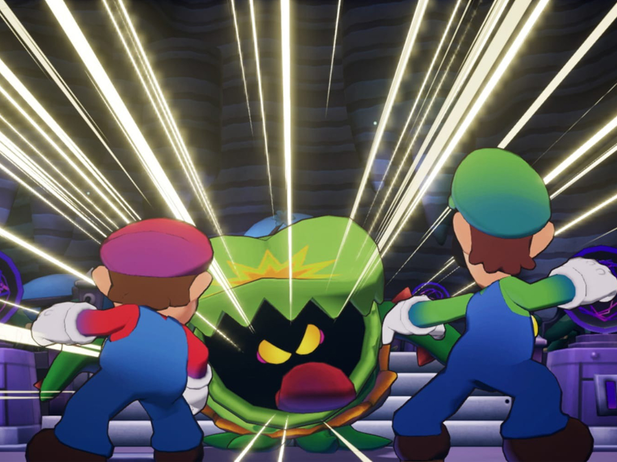 Zrzut ekranu screenshot z gry Mario & Luigi Brothership