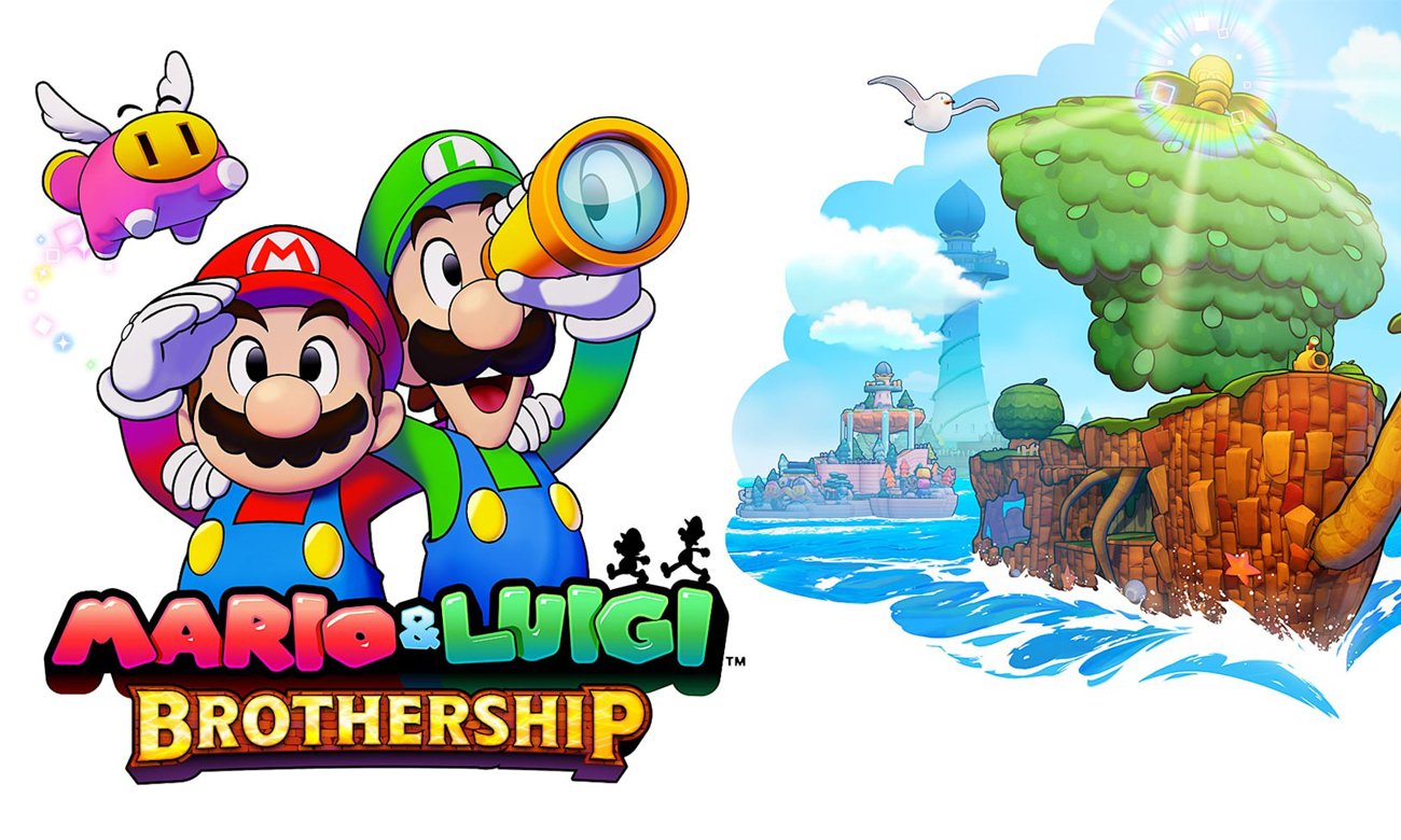 Grafika key art z gry Mario & Luigi Brothership