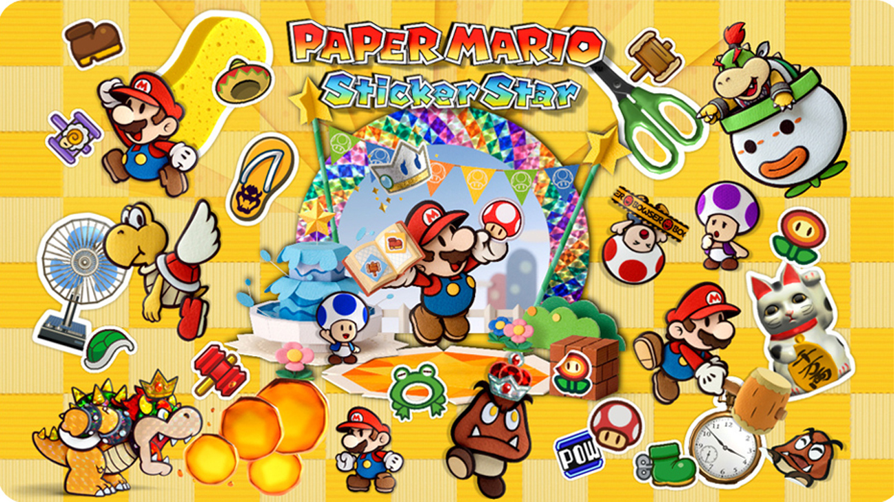 mario sticker star 3ds